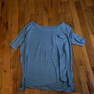 Old Navy Boyfriend Baby Blue Tee